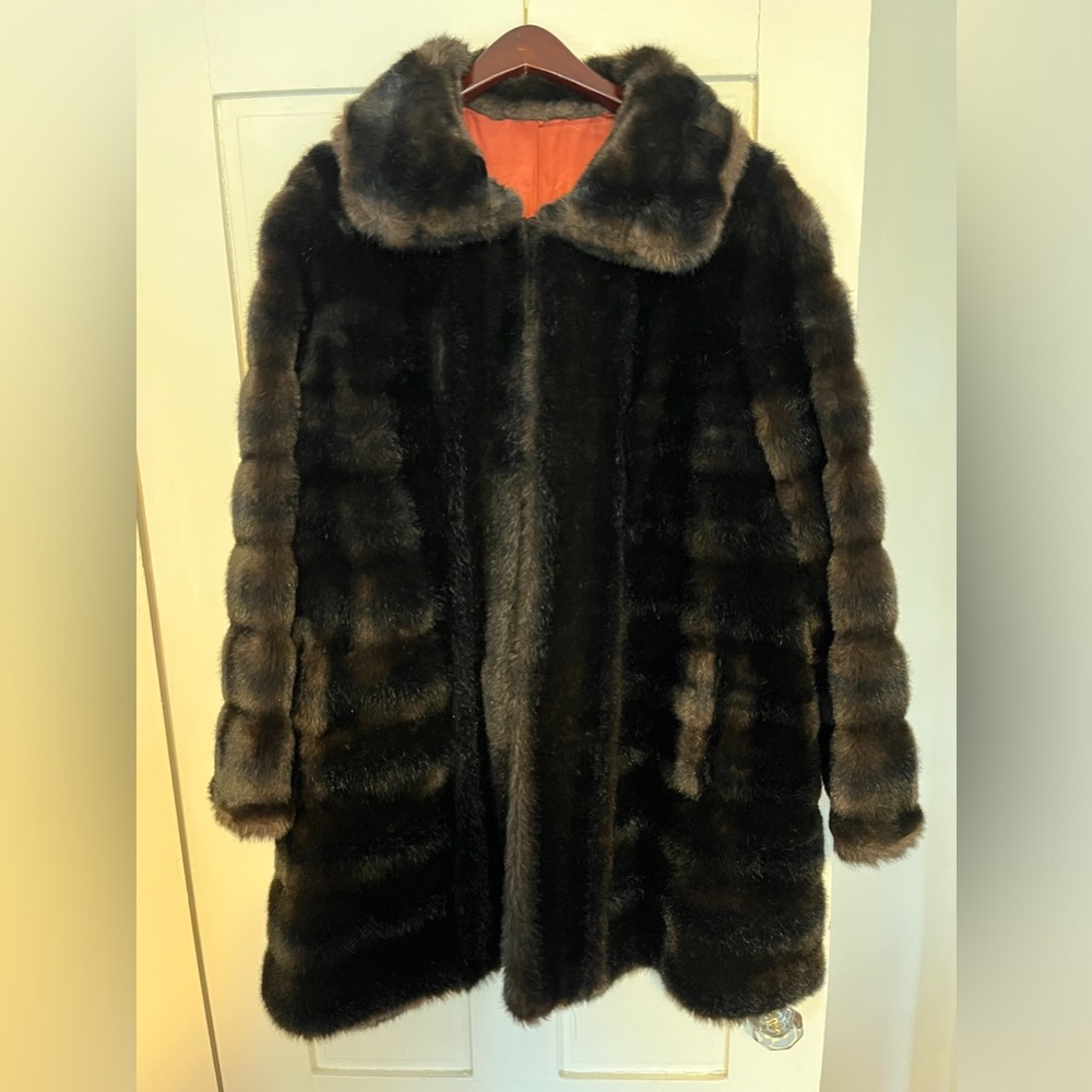 Real vintage fur coat